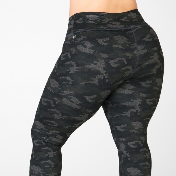 camo fabletics leggings